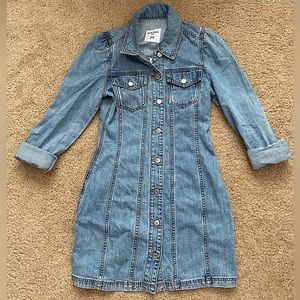 Hollister (Social Tourist) denim dress.